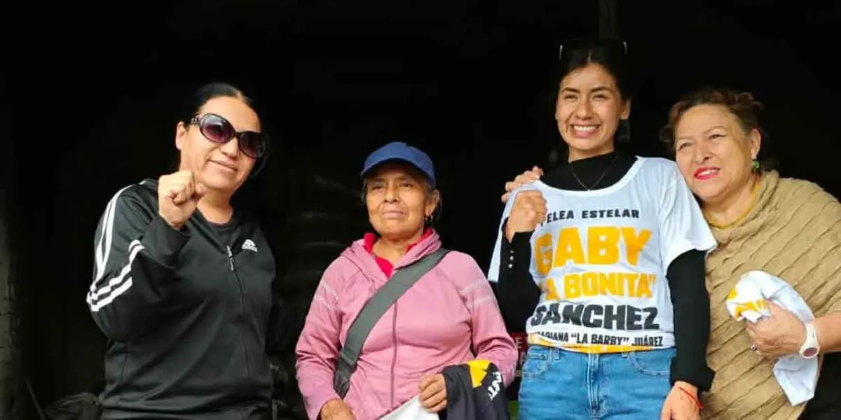 Gaby “La Bonita” Sánchez se gana el corazón de los poblanos
