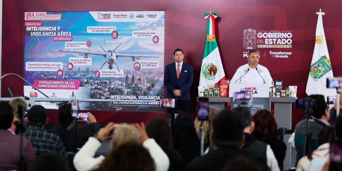Se fortalece estrategia de seguridad estatal con drones de alta tecnología para monitoreo en tiempo real