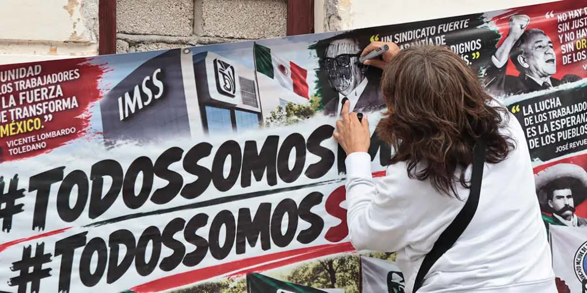 Trabajadores del IMSS Puebla marcharán el 30 de octubre por aumento del 10%