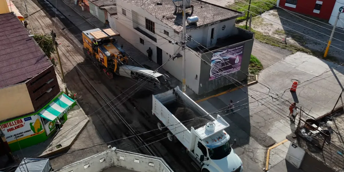 Inicia Gobierno del Estado pavimentación de tres vialidades en la capital poblana