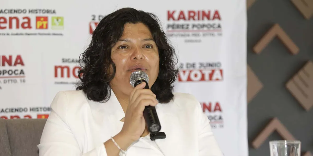 Karina Pérez Popoca amaga con irse de Morena Puebla