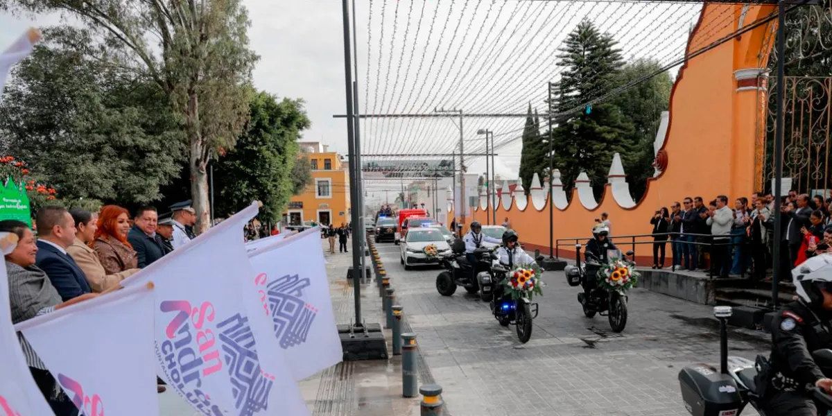 Lupita Cuautle refuerza seguridad de San Andrés Cholula con nuevas unidades y puntos de monitoreo inteligente
