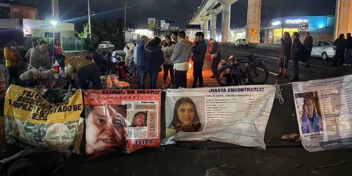 Madres buscadoras liberan la México-Toluca tras acuerdo con Fiscalía