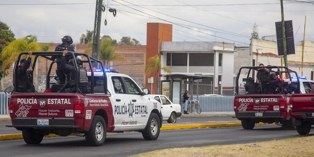 Mandan más policías a San Pedro Cholula y Atlixco para mayor seguridad