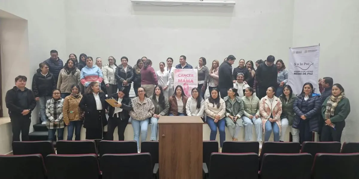 Huauchinango difunde técnicas de autoexploración para combatir el cáncer de mama