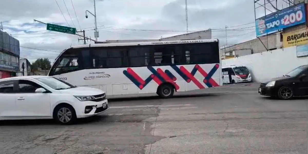 Sorpresota a usuarios de Texmelucan, Estrella Roja aumentó el pasaje