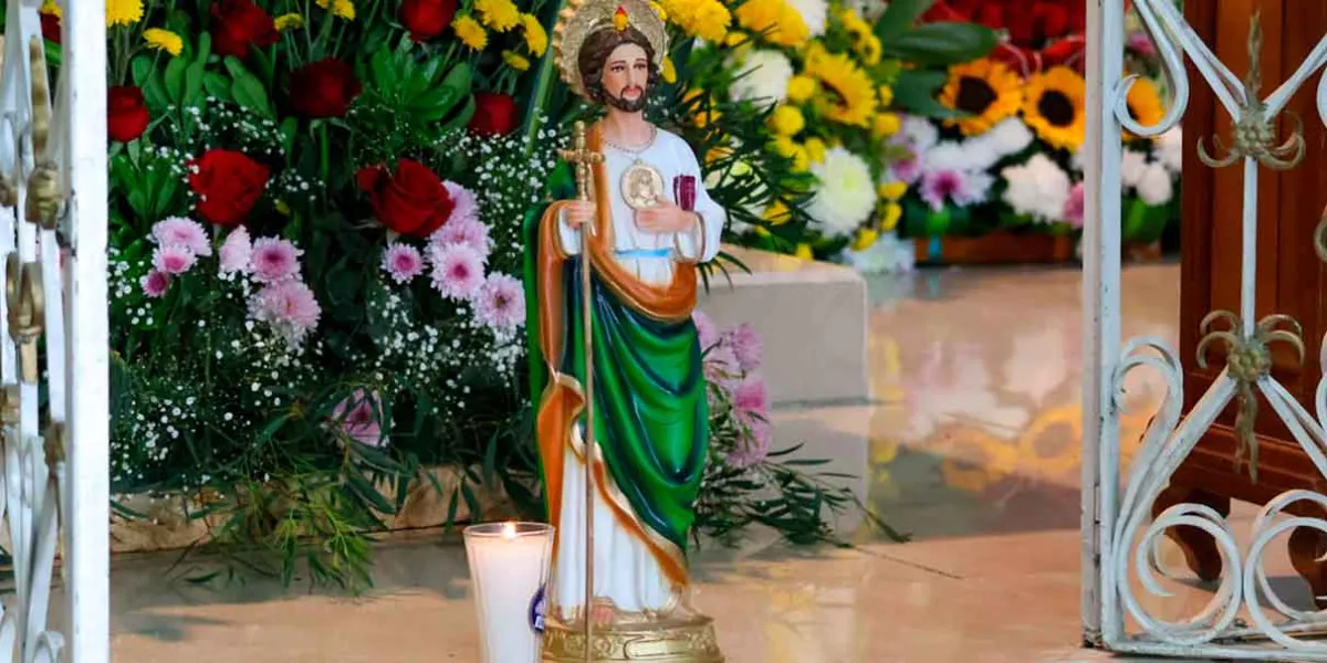 San Judas Tadeo reúne a miles de fieles en templos de Puebla