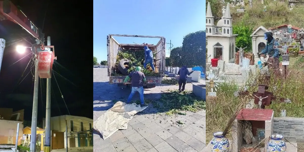 Intensifica Tonantzin Fernández servicios públicos en barrios y juntas auxiliares de San Pedro Cholula