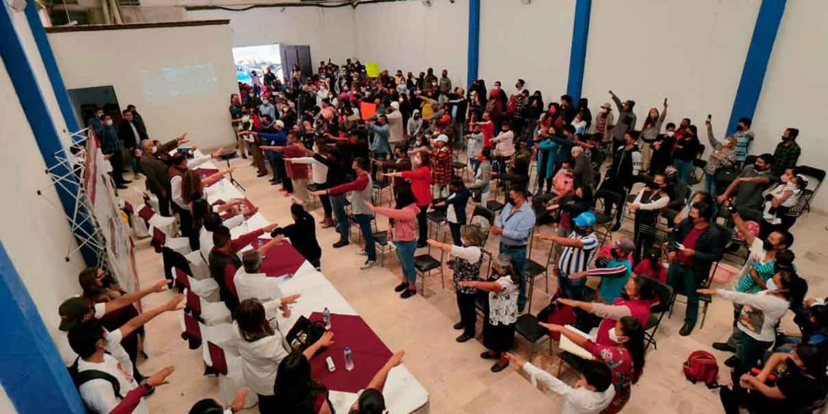 Con unidad, Morena va en Puebla por la ratificación de mandato de AMLO