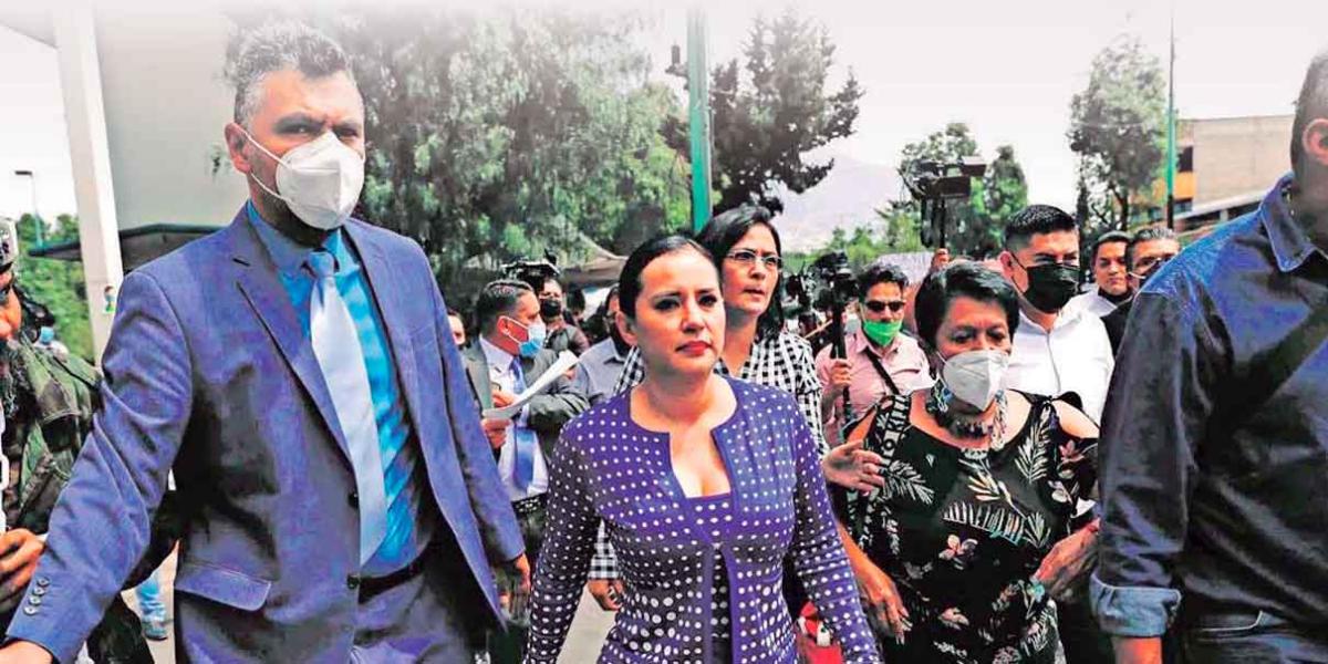 En la cárcel Sandra Cuevas, alcaldesa de Cuauhtémoc
