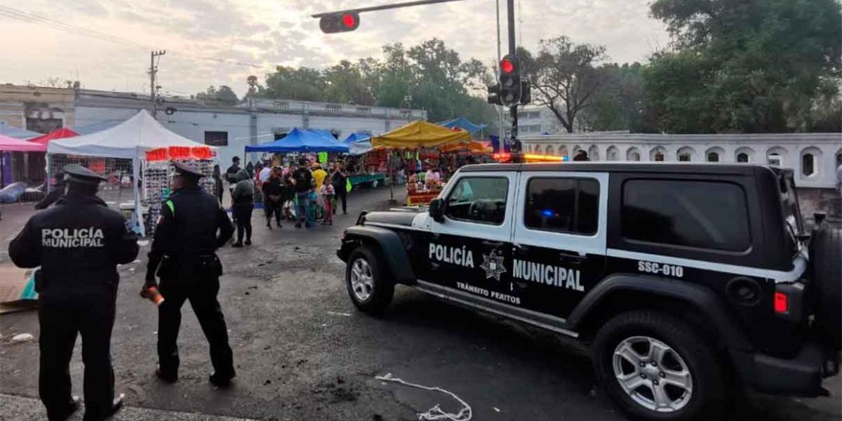 Con operativos de seguridad, vía pública y gestión de riesgos, Ayuntamiento de Puebla vela por la tranquilidad de feligreses