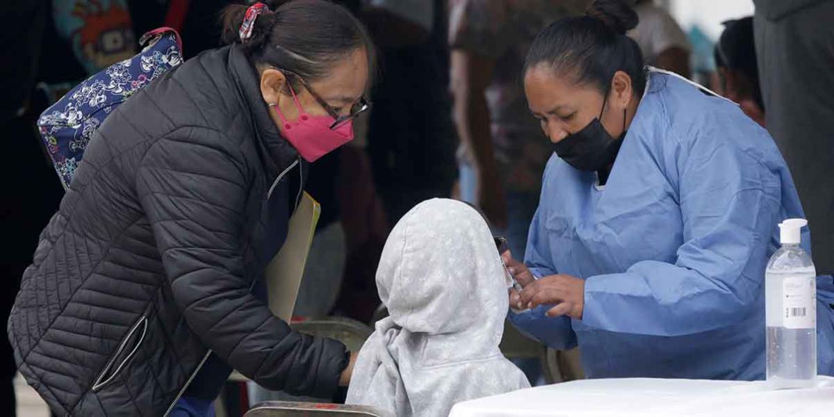 Se aplicarán 108 mil vacunas pediátricas anti Covid en tres días en Puebla capital