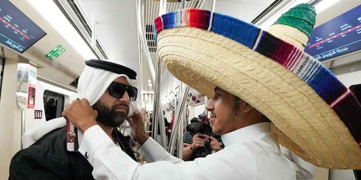 Mexicano se las aplica a la banda en el metro de Qatar: 'Ya se la saben, carteras y celulares'
