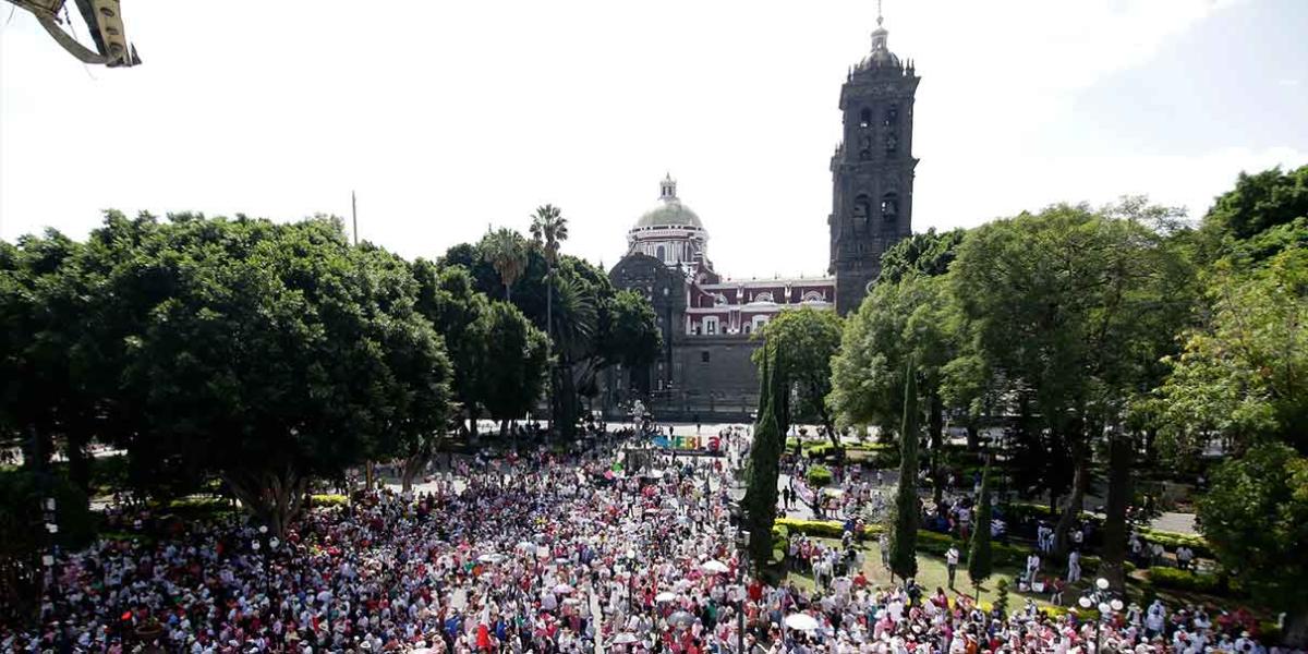Ahora viene la marcha para apoyar la reforma electoral en Puebla, 27 de noviembre