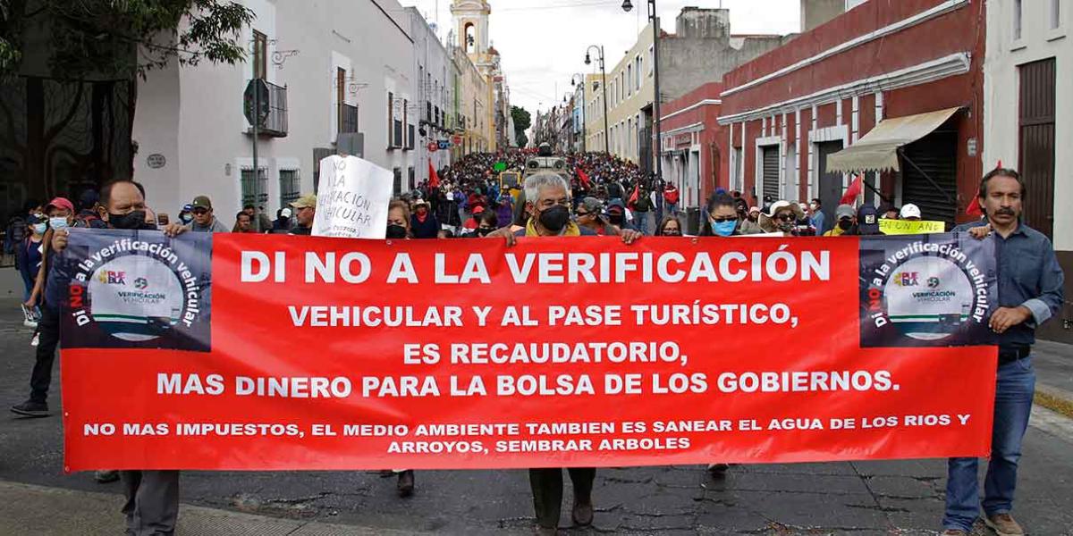 NO se echará para atrás la VERIFICACIÓN en Puebla y se aplicarán las sanciones establecidas