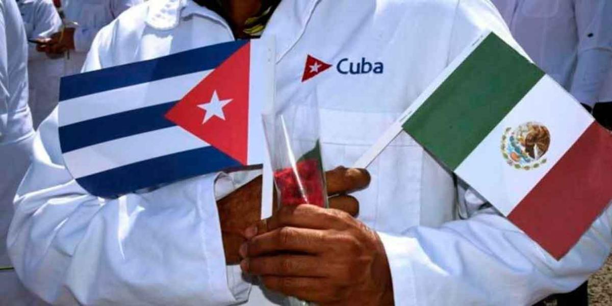 Suman 700 médicos cubanos trabajando en México