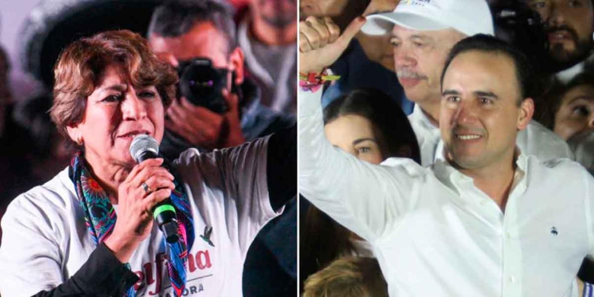 Obrador felicita a Delfina Gómez y Manolo Jiménez por triunfo electoral