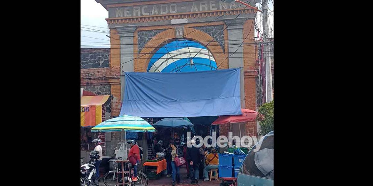Ante remodelación del mercado Domingo Arenas, locatarios definirán reubicación de vendedores