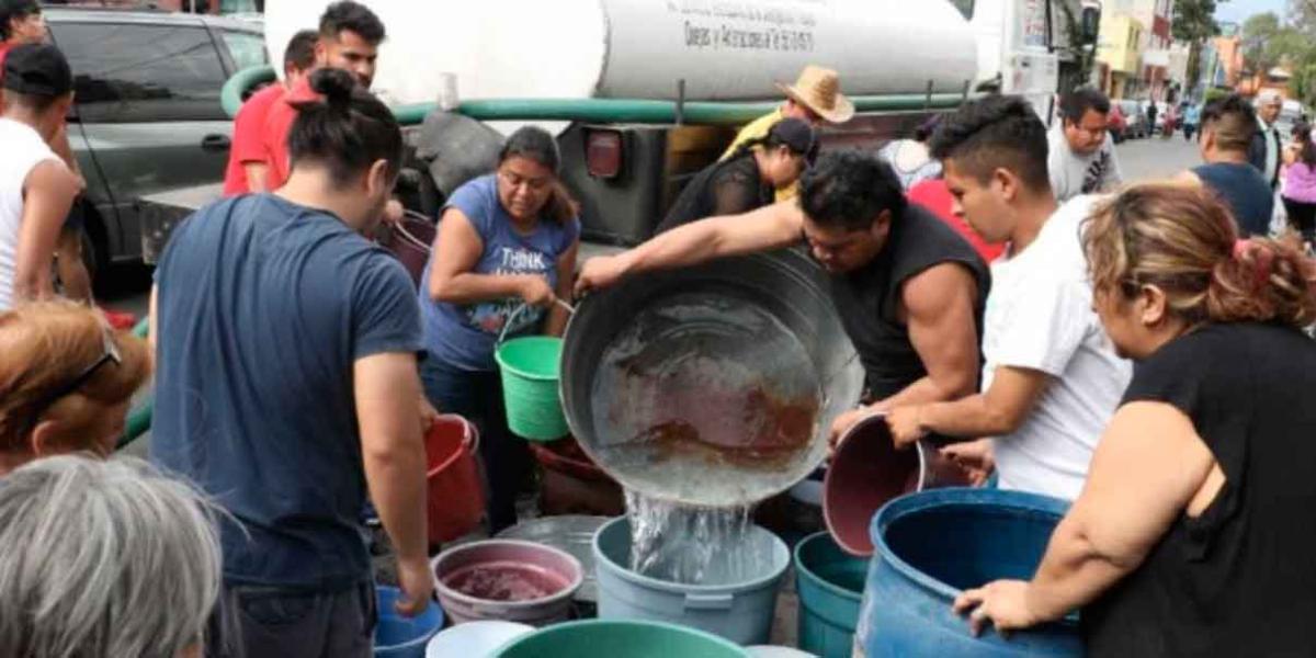 12 millones de mexicanos sufren de estrés hídrico por falta de agua potable
