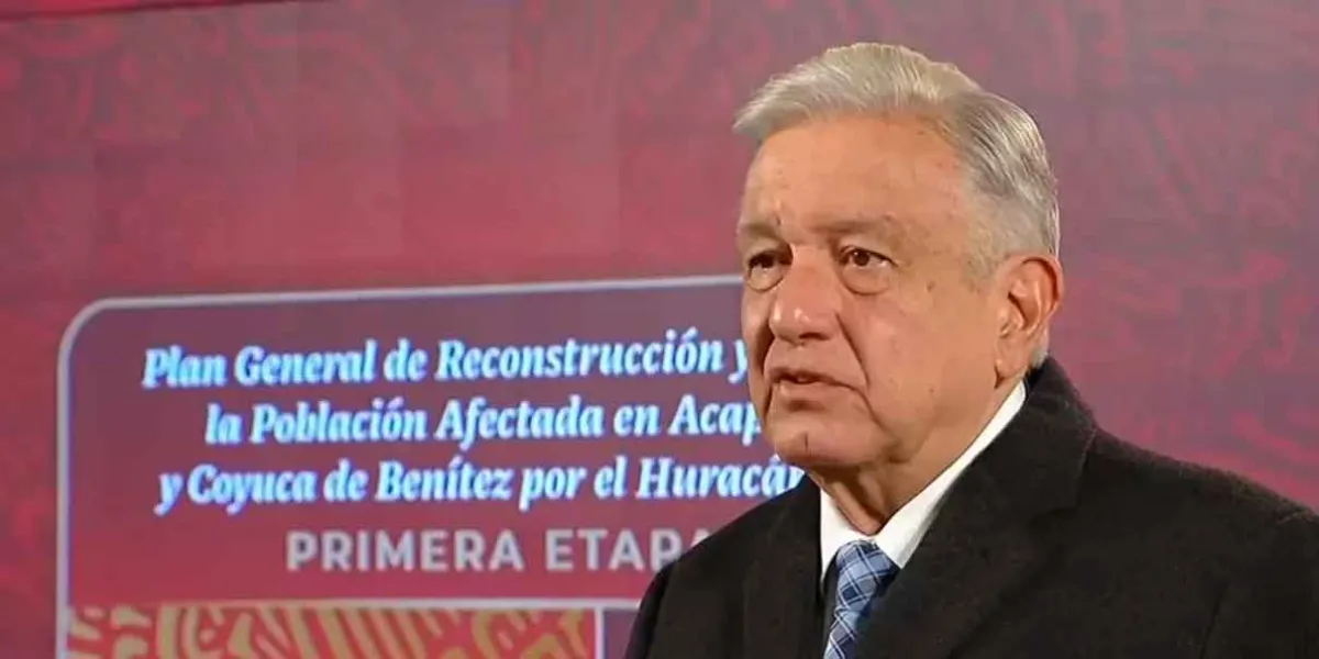 Este es el plan de AMLO para rehabilitar y apoyar a damnificados de Acapulco