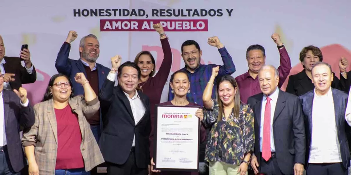 Claudia Sheinbaum se registra para ir por la presidencia de la República bajo las siglas de Morena