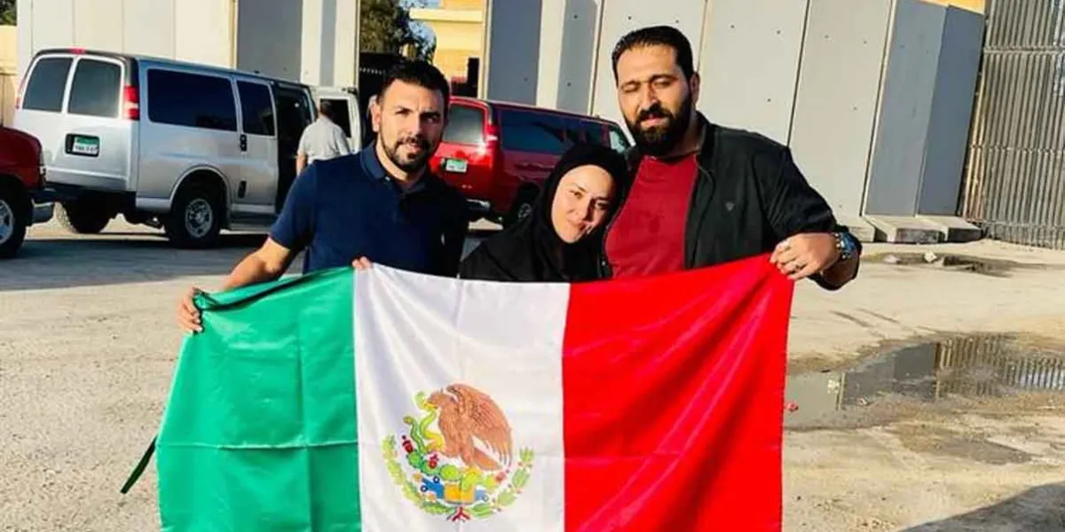 Doctora mexicana y su esposo ‘atrapados’ en Gaza, logran ‘escapar’ de la guerra