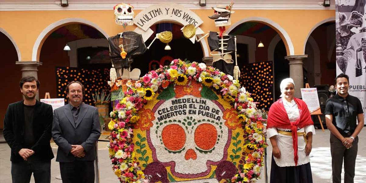 La Temporada de Muertos hermanó a Medellín con Puebla