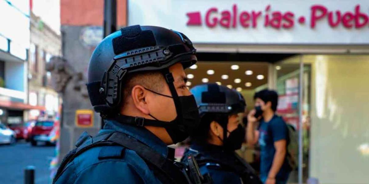 Más de mil policías vigilarán las compras del Buen Fin en Puebla