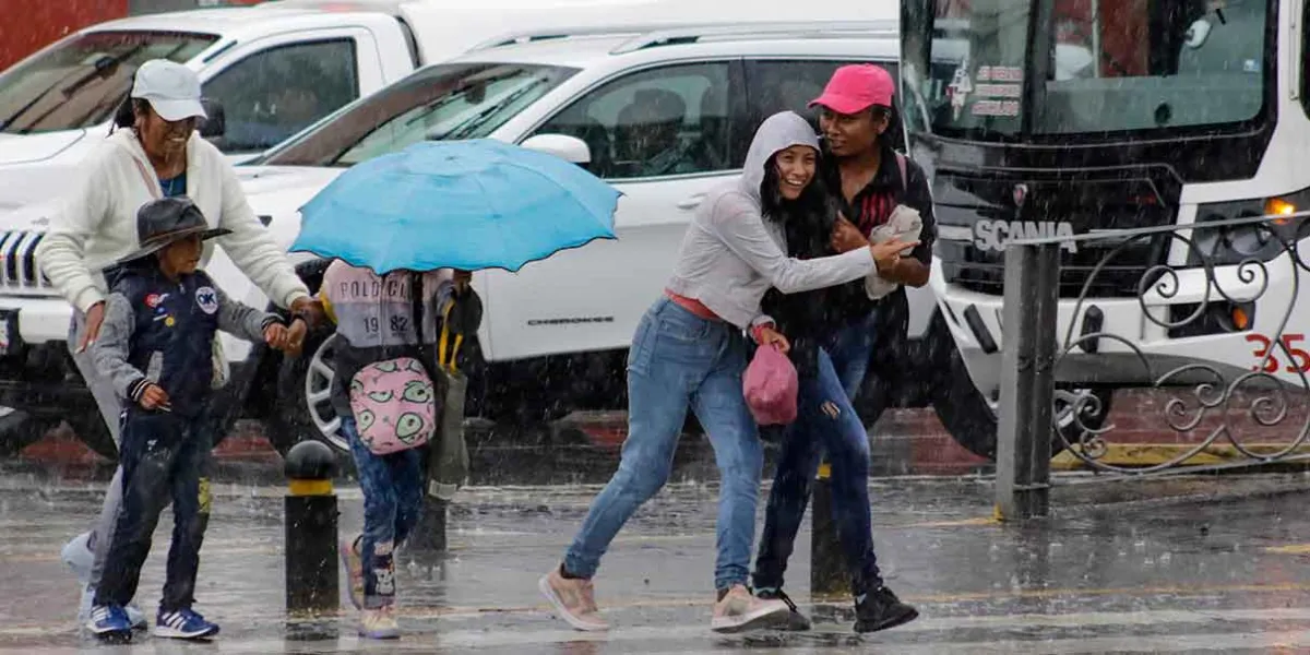 Mal clima en la mayor parte del estado de Puebla este jueves