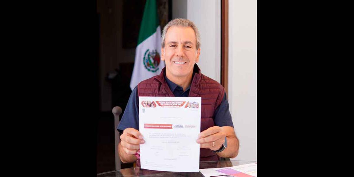 Con Morena, Pepe Chedraui buscará la alcaldía de Puebla; formalizó su registro