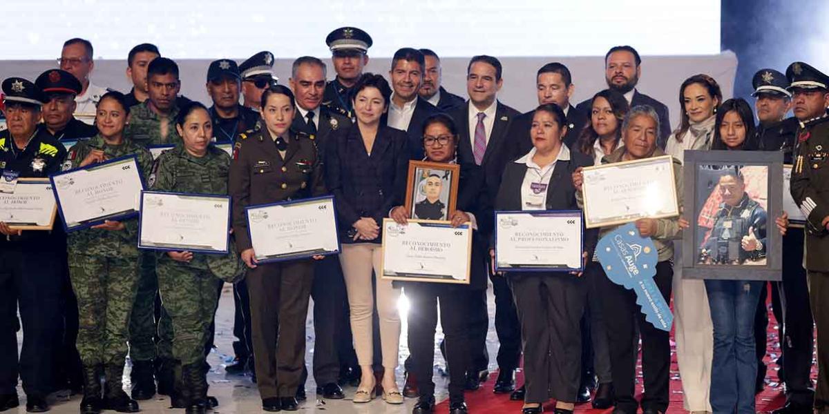 Con “Puebla Agradece”, CCE reconocerá a 59 elementos de Puebla