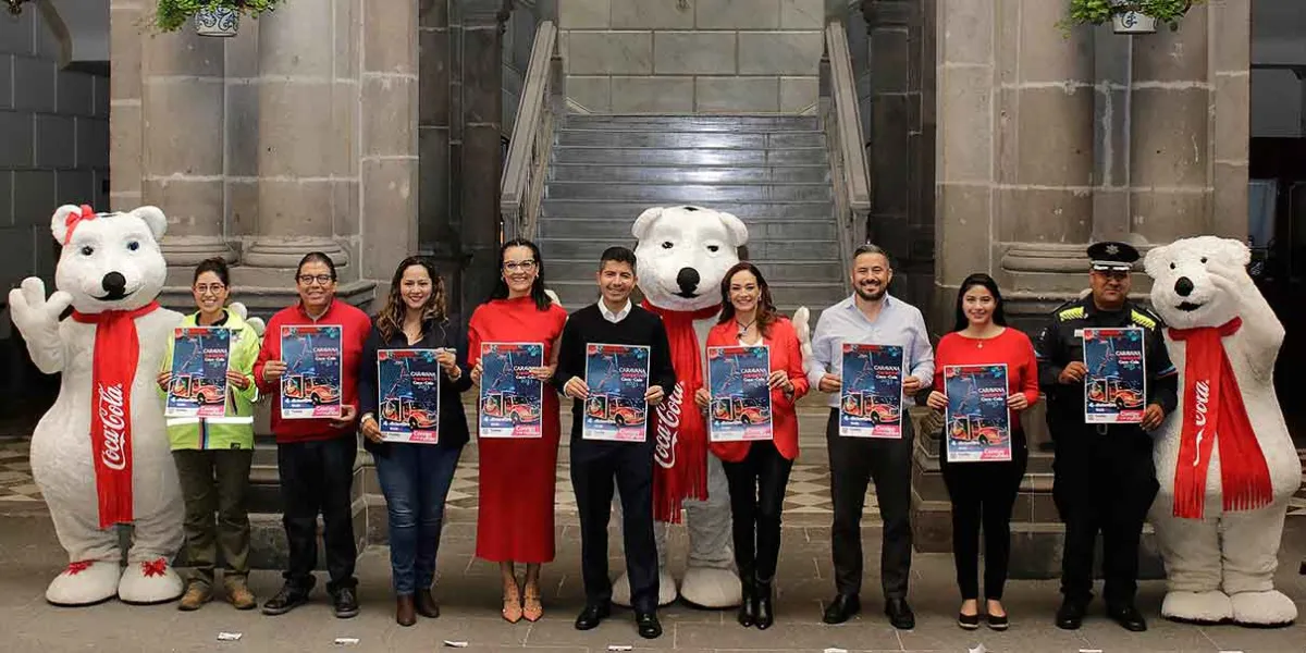 Puebla capital en modo Navidad desde el 4 de diciembre, presentan gran cartel