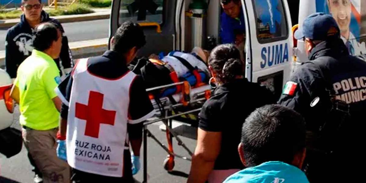 Dos lesionados durante choque en San Juan Atenco