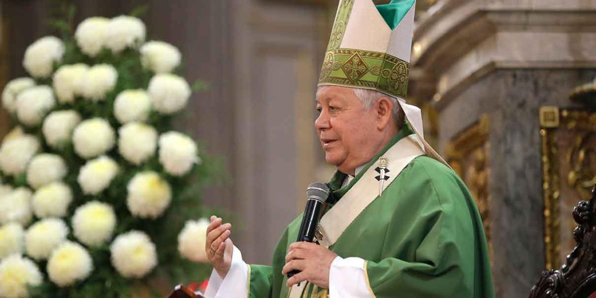 Restablecer la paz desde el interior y luego en el seno familiar, pidió arzobispo de Puebla