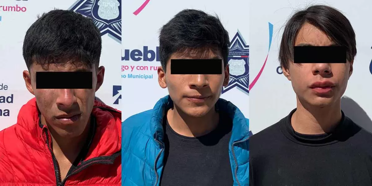 Caen tres integrantes de “Los Med”; banda dedicada al robo a casa habitación en Puebla