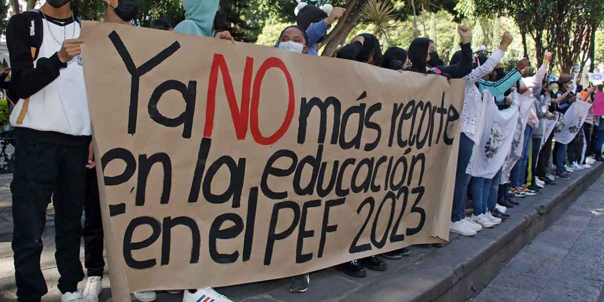 Fnerrr se unirá a marcha contra el PEF; no cumple con las necesidades de la educación