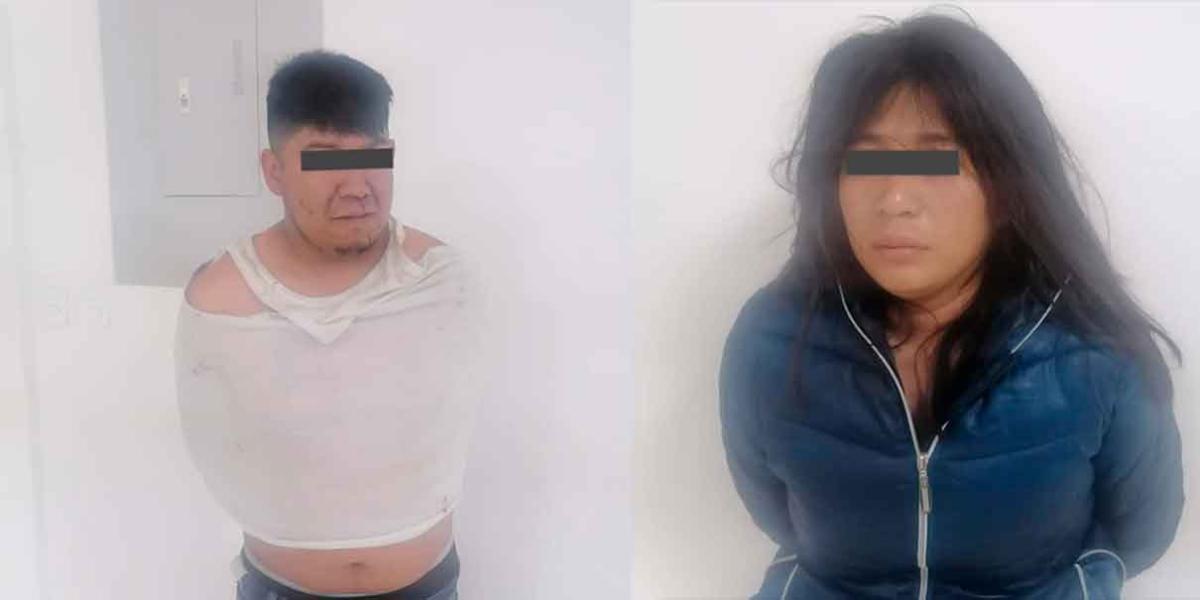 Tras robar tienda de ropa, cae pareja de ladrones en Tlahuapan