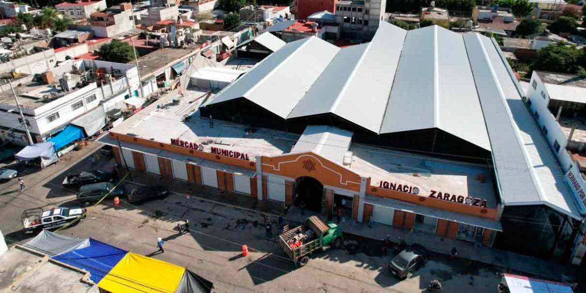 Ariadna Ayala entregó renovado y rehabilitado el mercado Ignacio Zaragoza