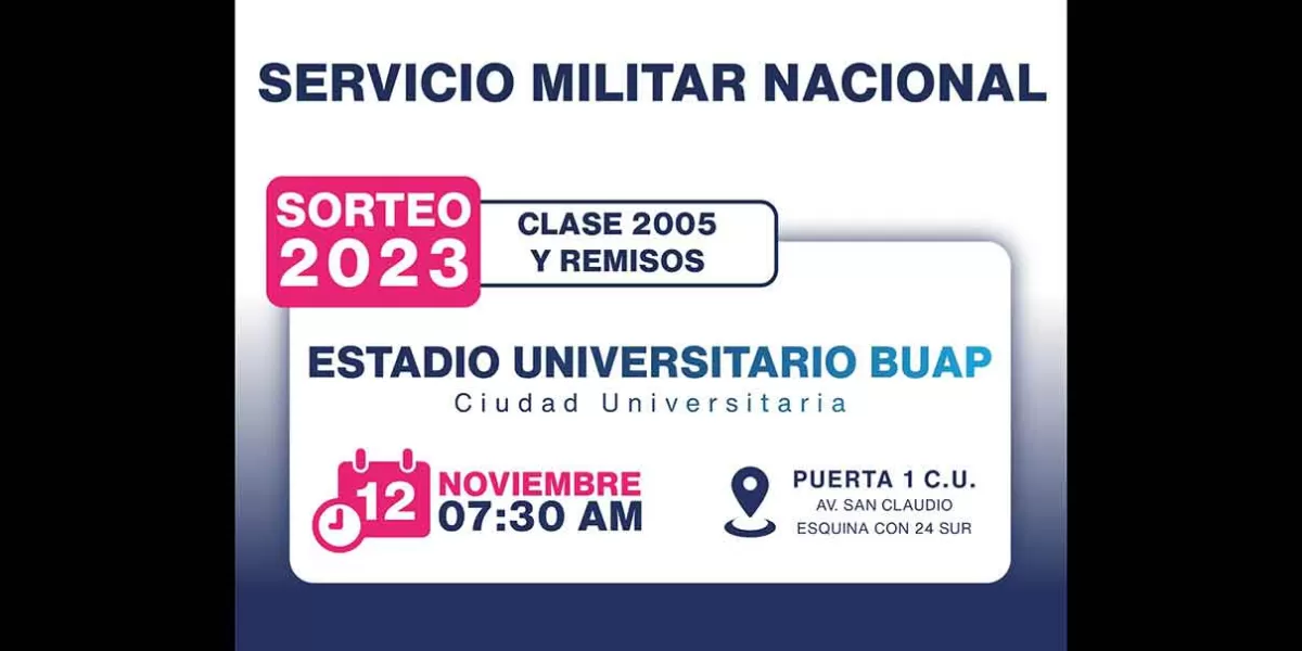 TOMA NOTA, jóvenes remisos y de la Clase 2005 podrán obtener su Castilla Militar