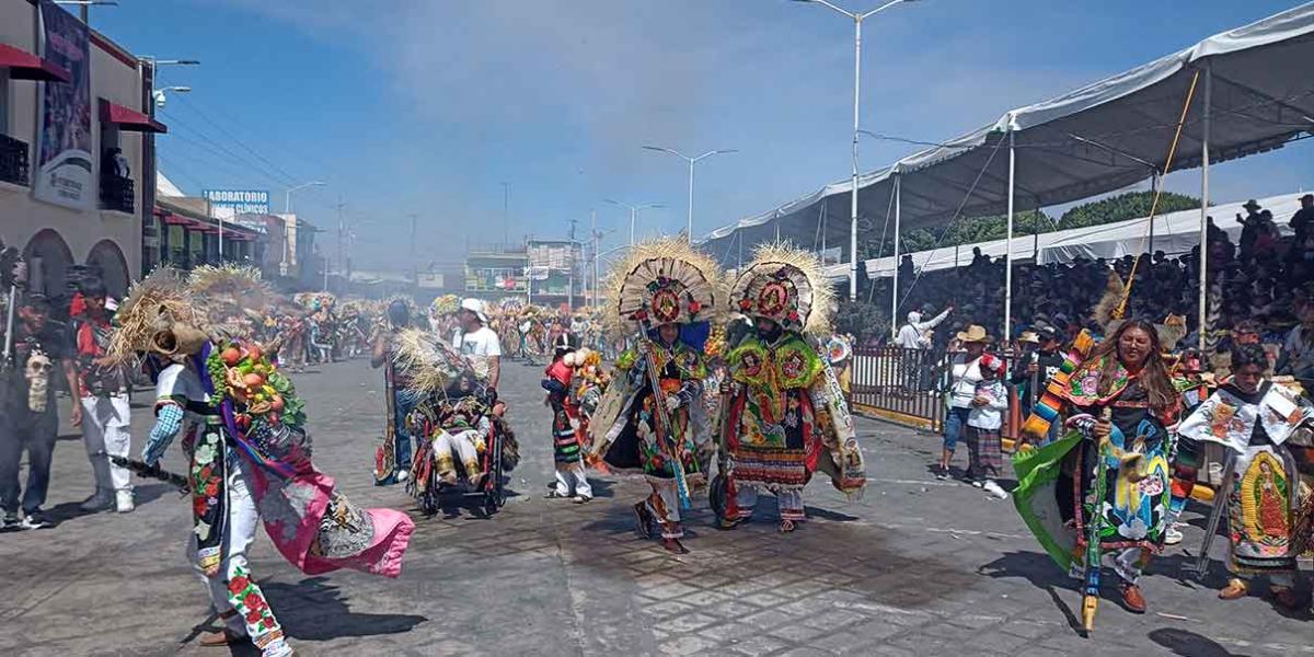 Más de 30 mil danzantes participaron en el Carnaval de Huejotzingo