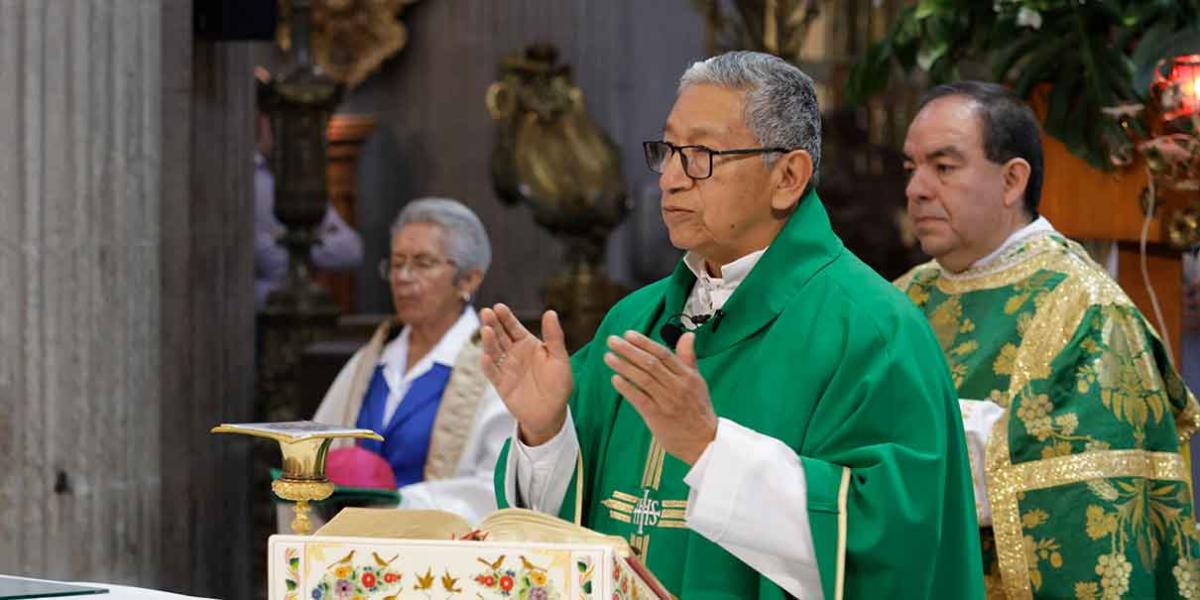 Obispo auxiliar oró por la pronta recuperación de Víctor Sánchez Espinosa