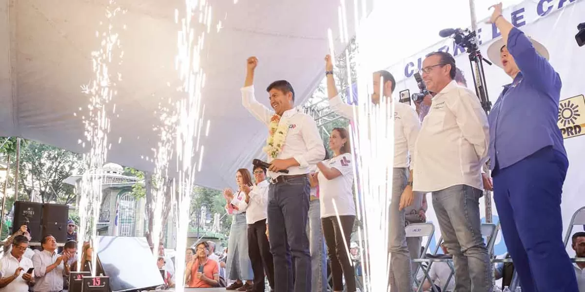 En Atlixco, Eduardo Rivera cierra campaña junto a Benjamín Minutti