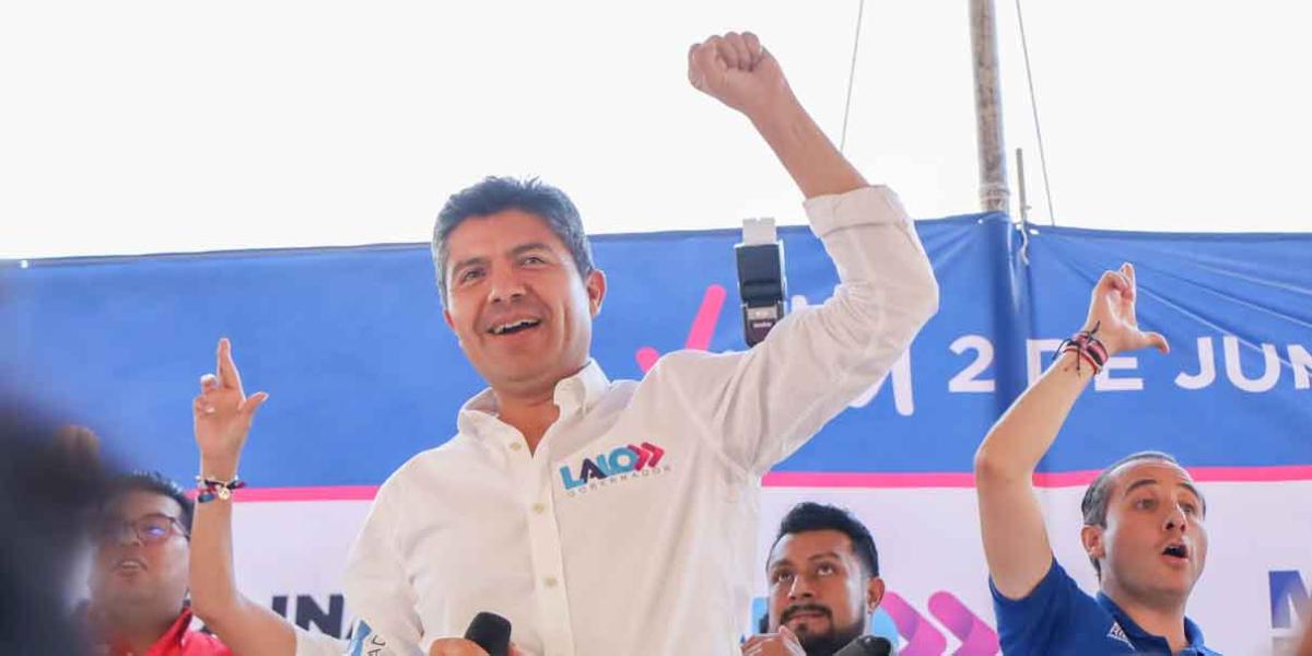 Lalo Rivera comenzó cierres de campaña regionales; el último en Los Fuertes