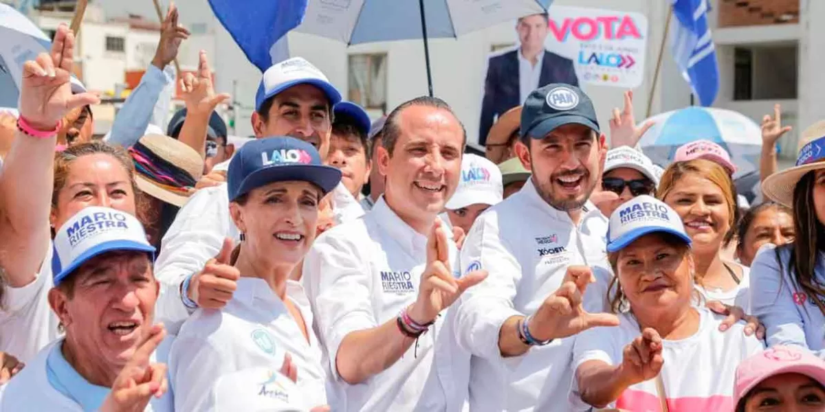 Con 2 o 10 puntos porcentuales, Mario Riestra ganará alcaldía de Puebla: Marko Cortés