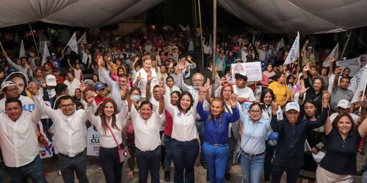 Nuestros adversarios están desesperados, que han desatado una campaña sucia: Guadalupe Cuautle