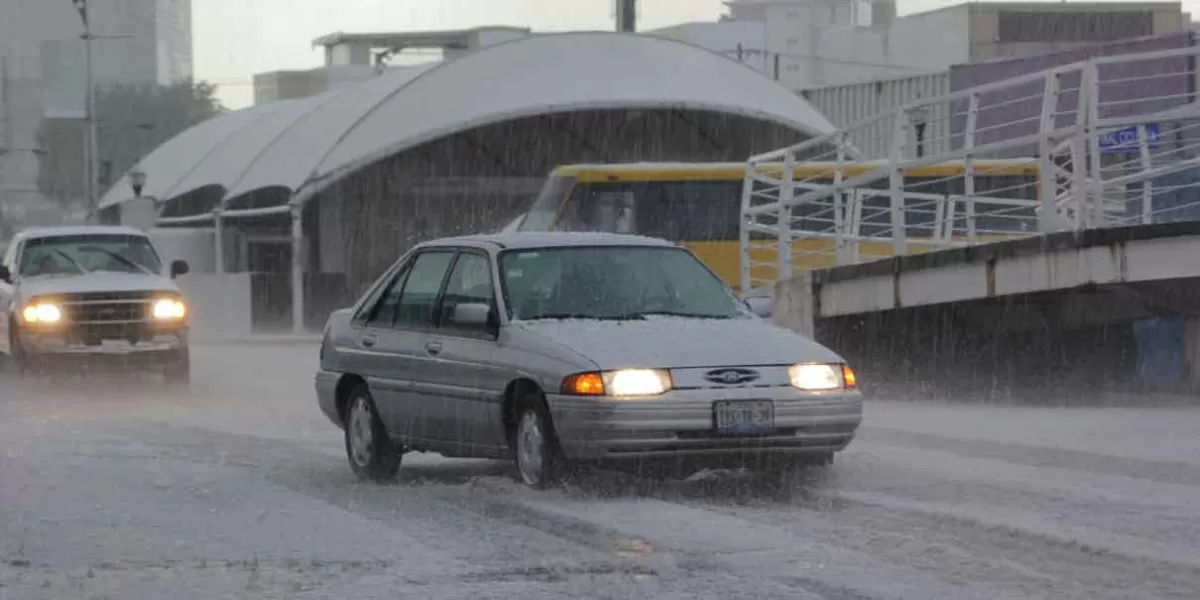 Pronostican GRANIZADA nuevamente para hoy lunes en Puebla