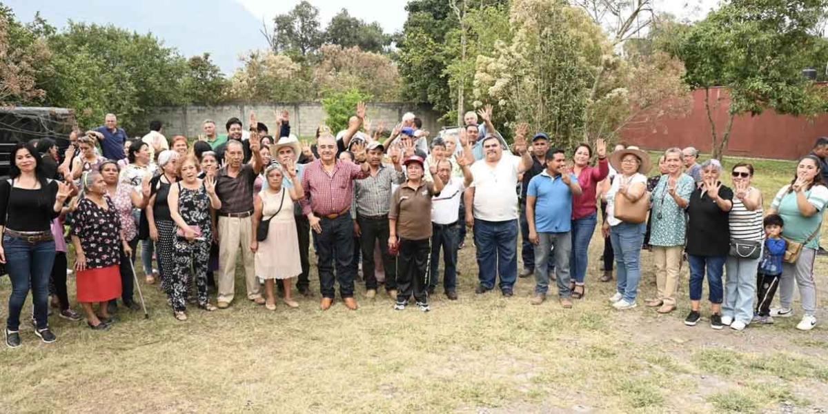 Rogelio López reiteró mejores servicios básicos en Huauchinango