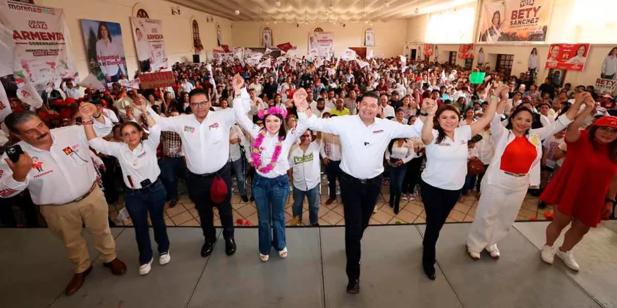 Candidata a la alcaldía de Zacatlán asegura que Armenta será gobernador