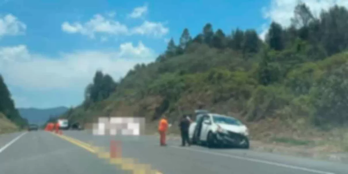 Tres herid0s deja accidente carretero en la Tlaxco-Tejocotal