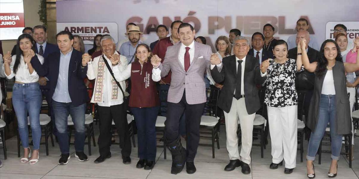 Armenta armará su gira del agradecimiento por Puebla